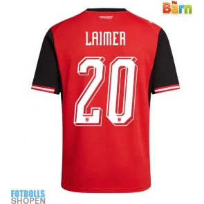 Billiga Österrike Konrad Laimer #20 Hemmatröja Barn VM 2026 Kortärmad (+ Korta byxor)